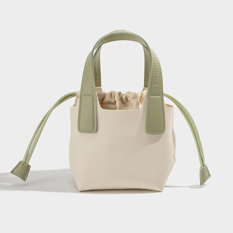 Trendy Luxury Light Luxury Niche Basket Bucket Bag ShoppingLife.site