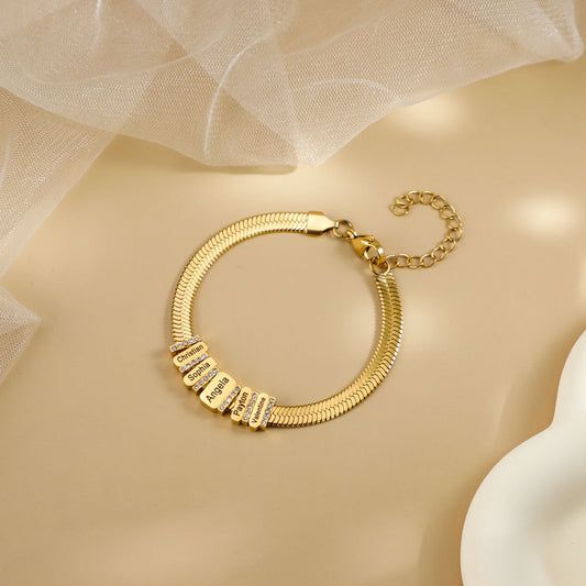 Women's Fashion All-in-one Snake Diamond Bracelet ShoppingLife.site