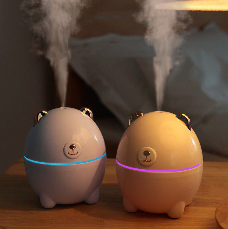 Mini bear humidifier spray aroma lamp ShoppingLife.site