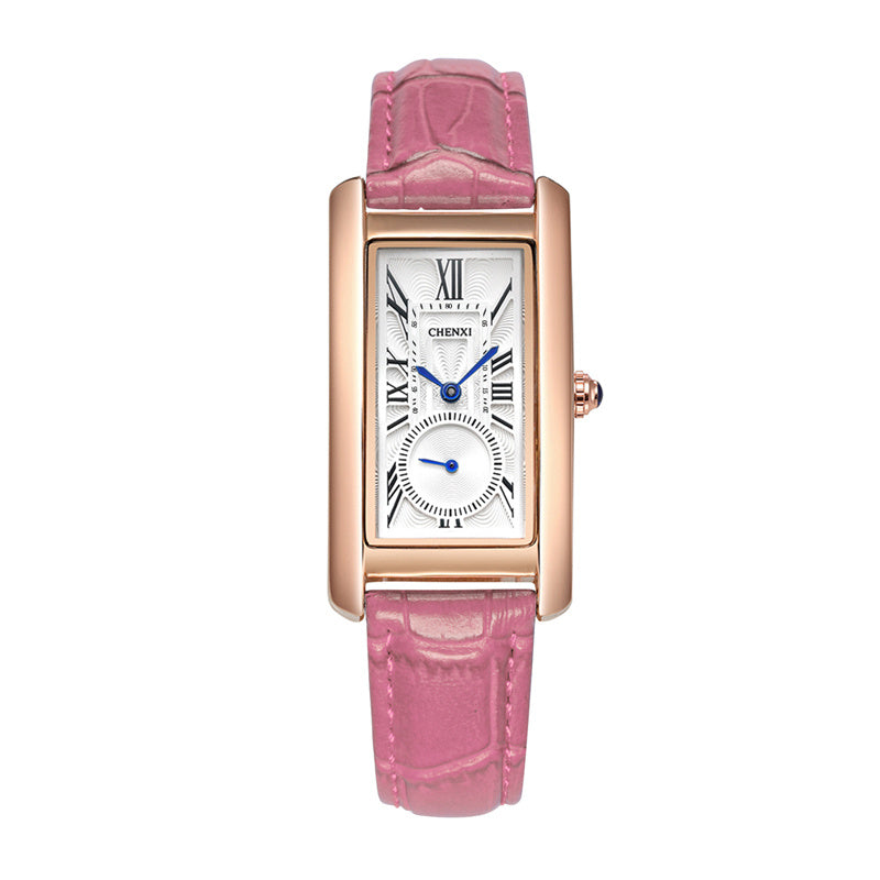 Reloj New Luxury Women Watch Leather Waterproof Rectangle Watch For Women ShoppingLife.site