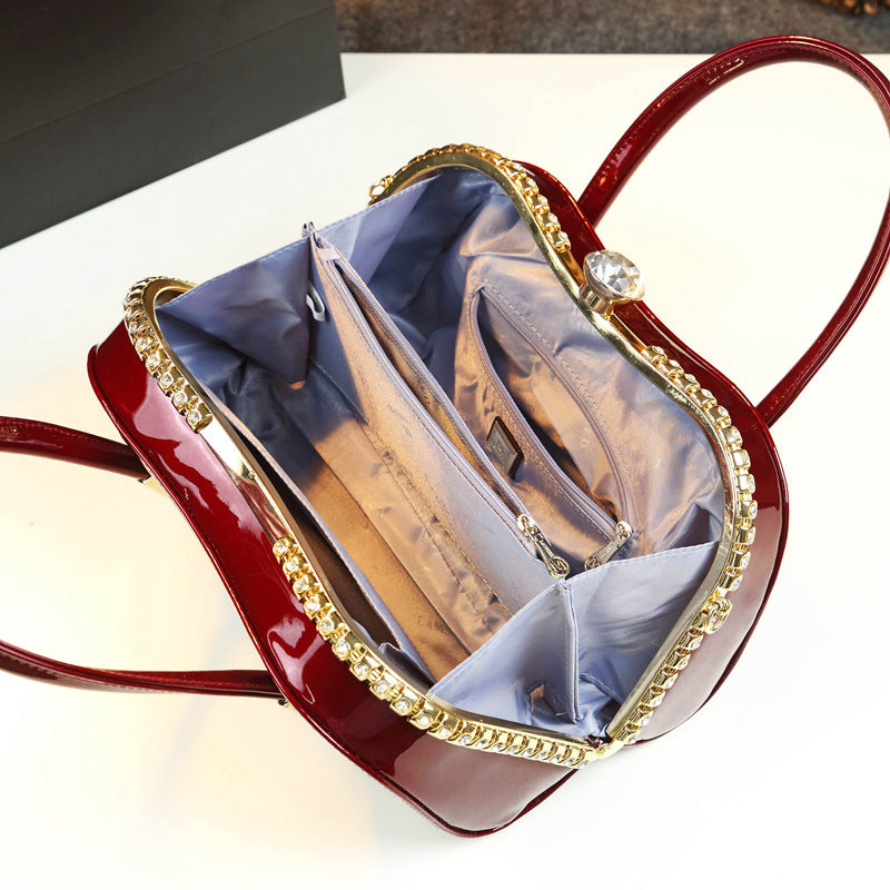 New Wild Middle-Aged Lady Mother Bag Simple Handbag ShoppingLife.site