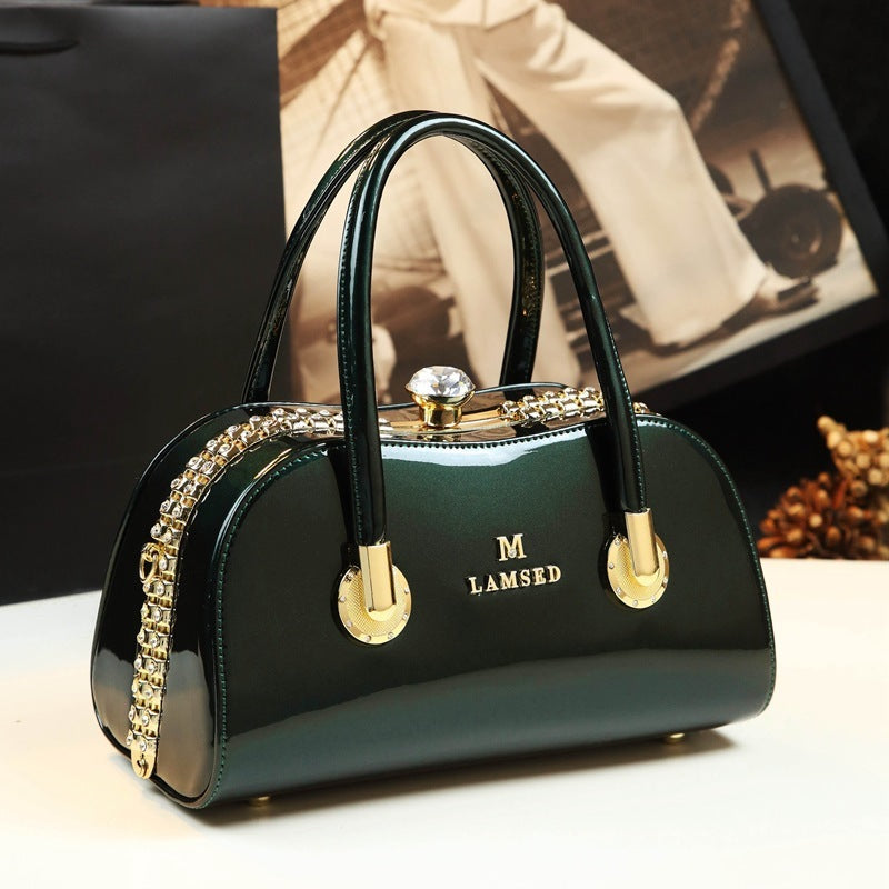 New Wild Middle-Aged Lady Mother Bag Simple Handbag ShoppingLife.site