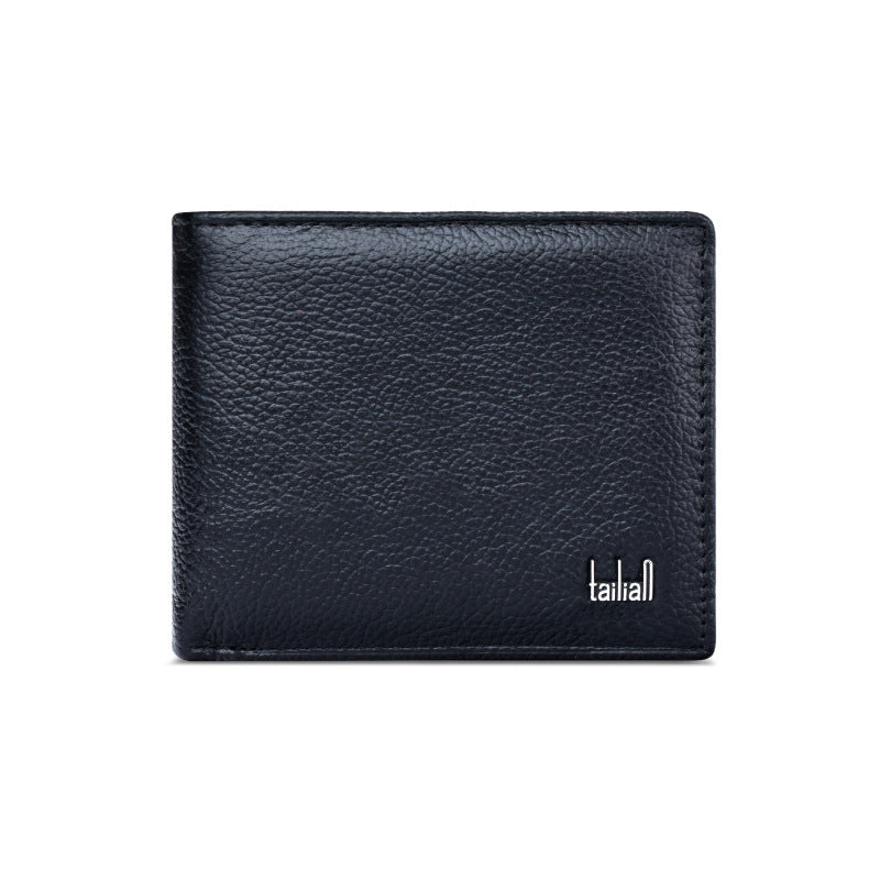 Wallet Men\'s Short Business Classic Multi Card Wallet Leather Cross Border Men\'s Wallet ShoppingLife.site