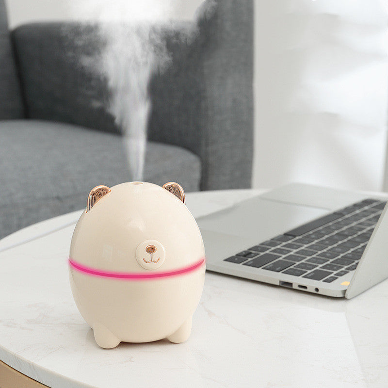 Mini bear humidifier spray aroma lamp ShoppingLife.site