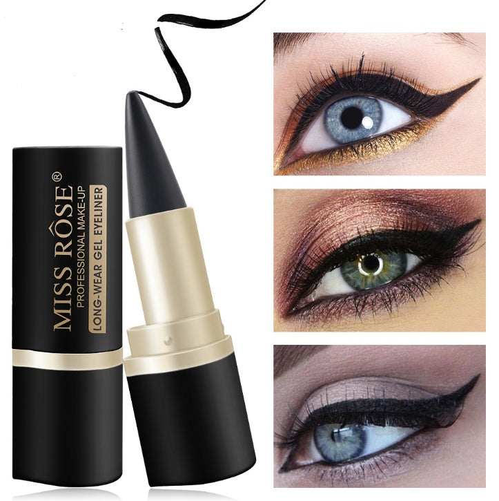 Waterproof Black Eyeliner Liquid Eye Liner Pen Pencil Gel Beauty Makeup Cosmetic Eyelashes Waterproof Eye Liner Makeup Tool ShoppingLife.Site