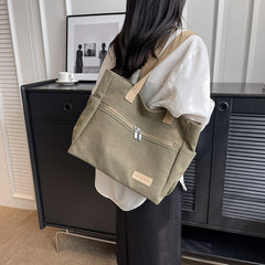 Canvas Shoulder Bags Women's Totes Handbag ShoppingLife.site