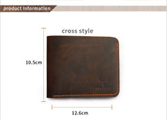 Business Fashion Men Retro Short Wallet ShoppingLife.site