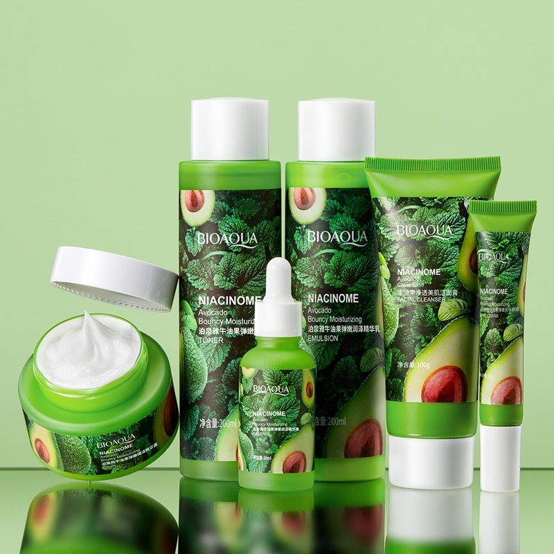 Avocado Elastic Moisturizing Suit Hydrating Skin Care Products ShoppingLife.site