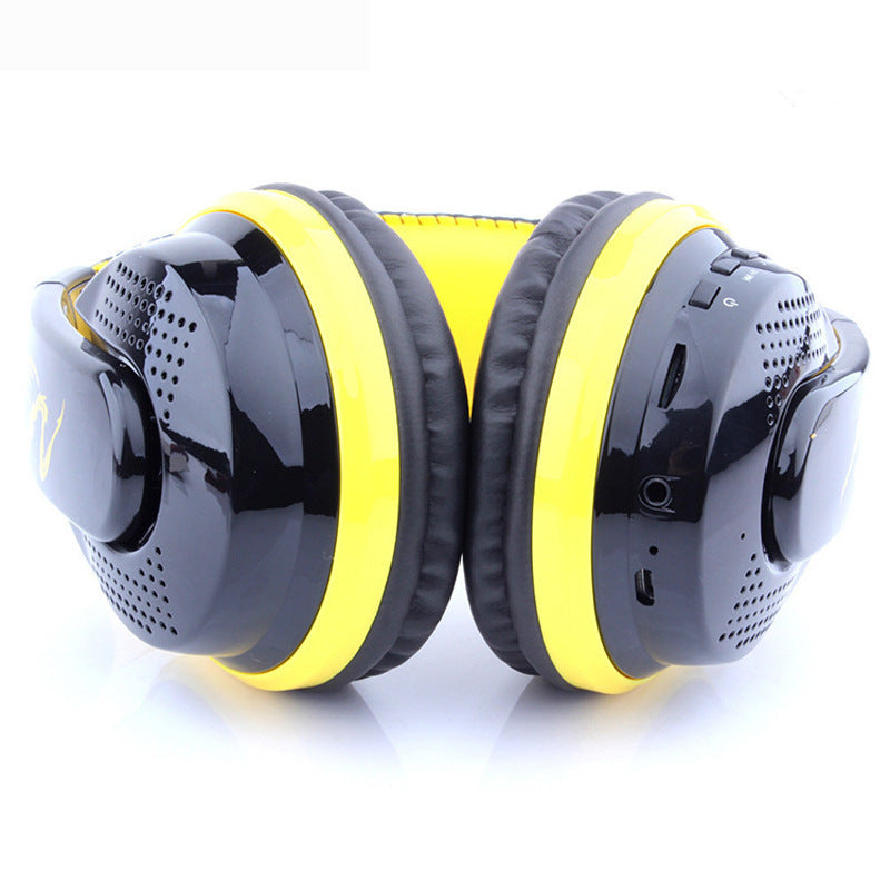 Head-mounted wireless blue headset teeth ShoppingLifes.com