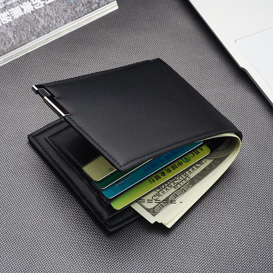 Wholesale men's wallets men's business Money Wallet Business Card Case ShoppingLife.site