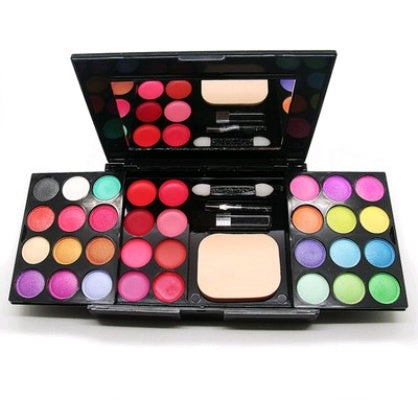 Makeup Box 24 Eyeshadow 8 Lipstick 4 Blush 3 Powder 39 Color Makeup Disc Combination Makeup Tray ShoppingLife.site