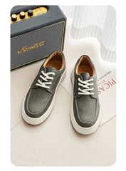 Casual Men's Lace-up Platform Casual Shoes ShoppingLife.site