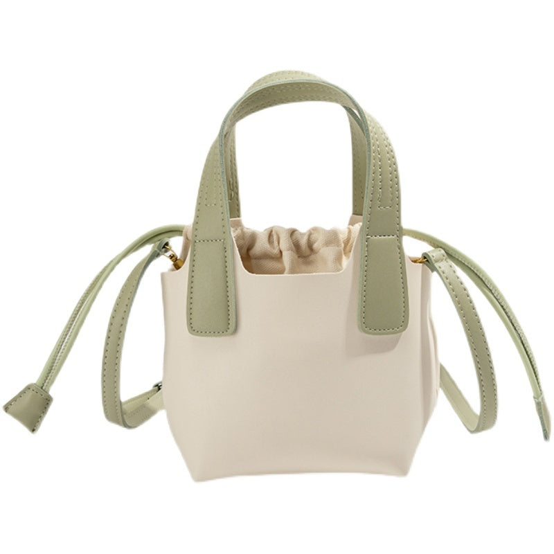 Trendy Luxury Light Luxury Niche Basket Bucket Bag ShoppingLife.site