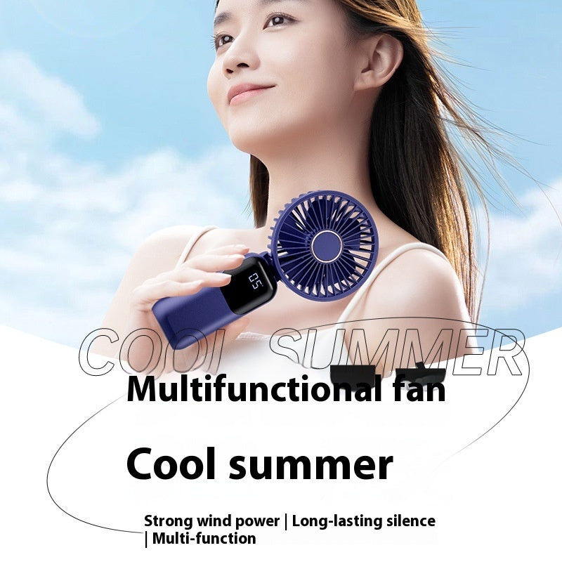Small Handheld Fan Convenient Rechargeable Small Folding USB Electric Fan ShoppingLife.site
