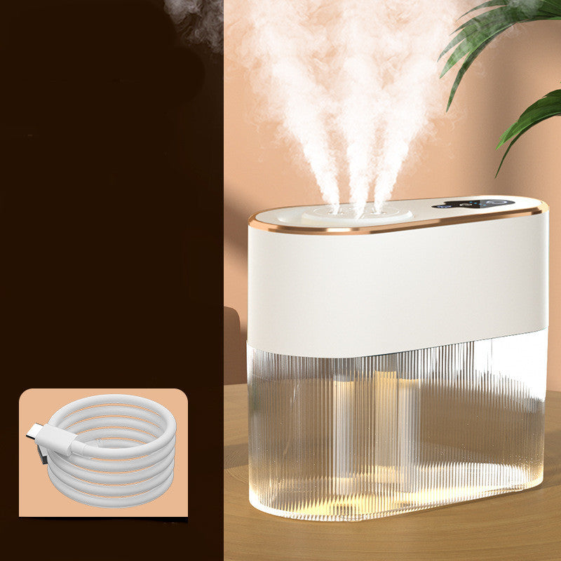 Electric Three Jet Humidifier Household Bedroom Desktop ShoppingLife.site
