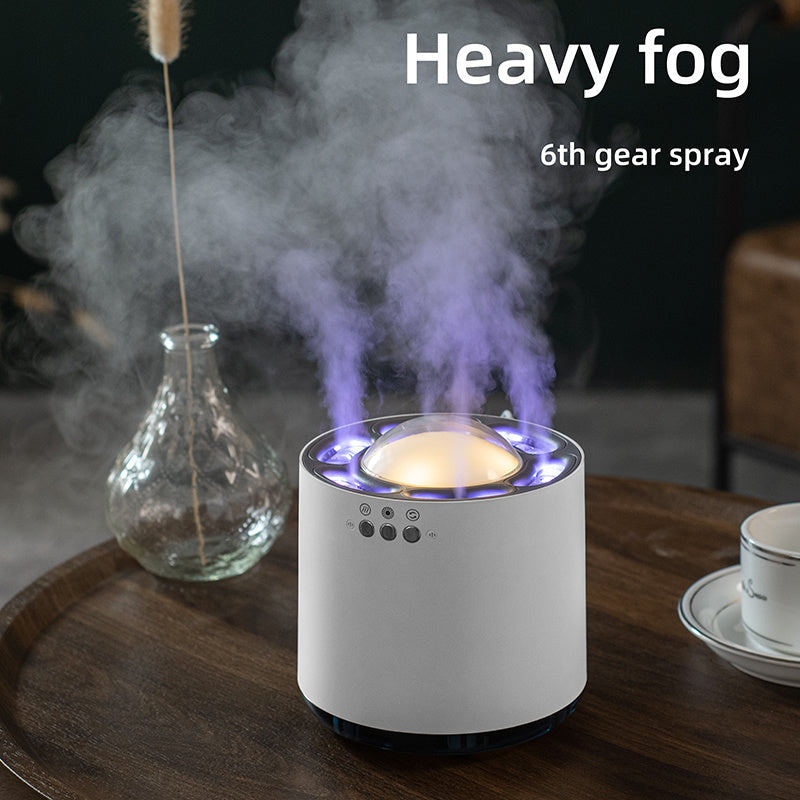 Wholesale Voice Control Colorful Led Lamp Humidifier 800ml USB Cool Mist Ultrasonic Smart Home H20 H2o Dynamic Air Humidifier ShoppingLife.site